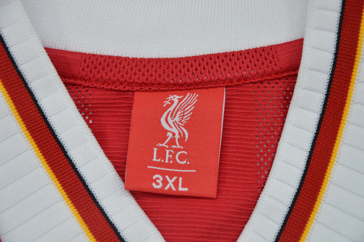 Camiseta local del Liverpool FC 1995/96
