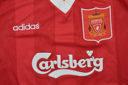 Camiseta local del Liverpool FC 1995/96