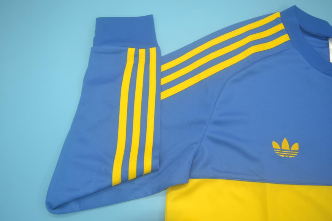 Camiseta Manga Larga de Boca Juniors 1981/82 Local