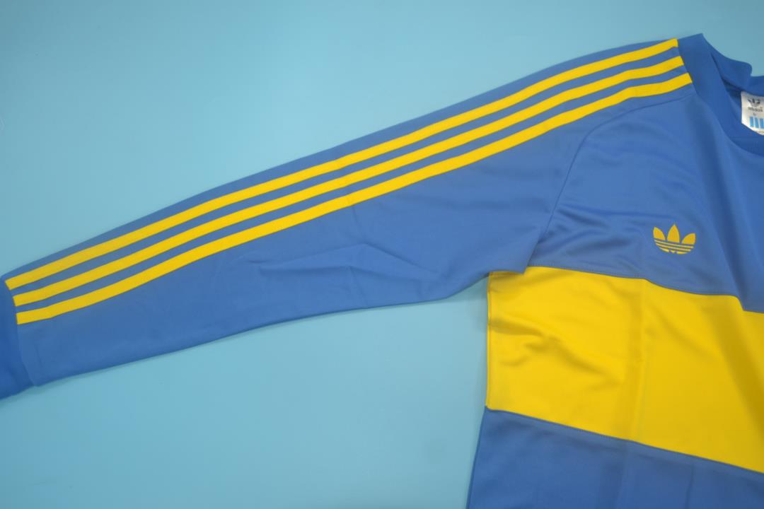 Camiseta Manga Larga de Boca Juniors 1981/82 Local