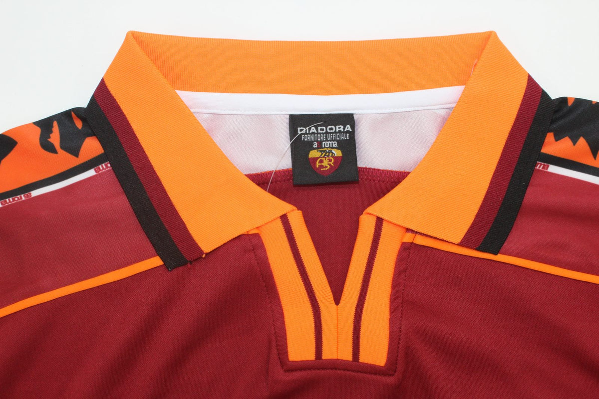 Maillot domicile manches longues AS Roma 1998/99