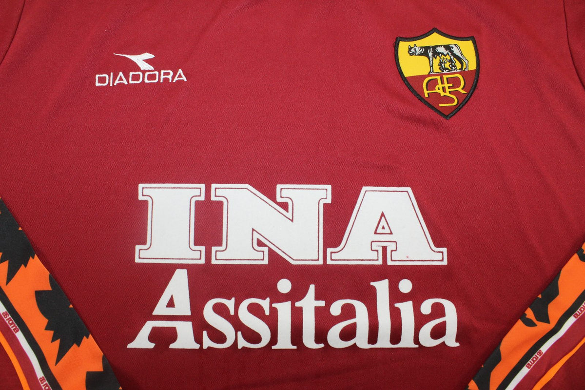 Maillot domicile manches longues AS Roma 1998/99