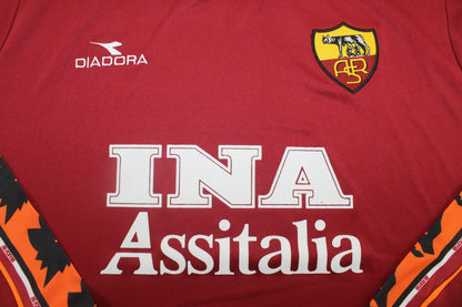 Maillot domicile manches longues AS Roma 1998/99