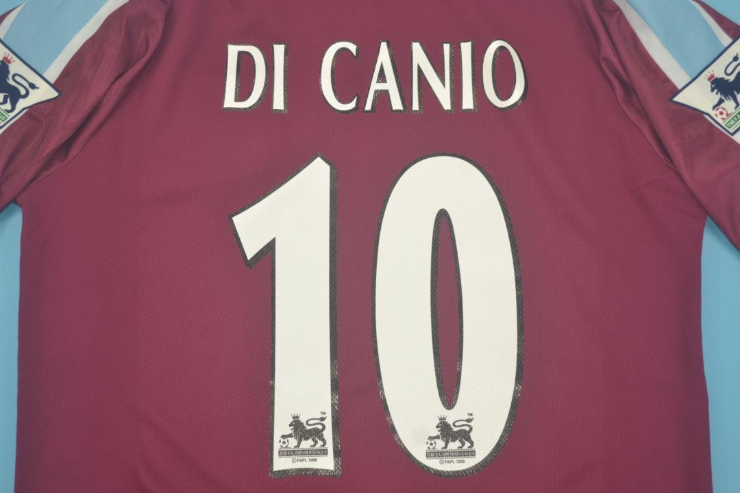 Camiseta de local del West Ham United 1999/01
