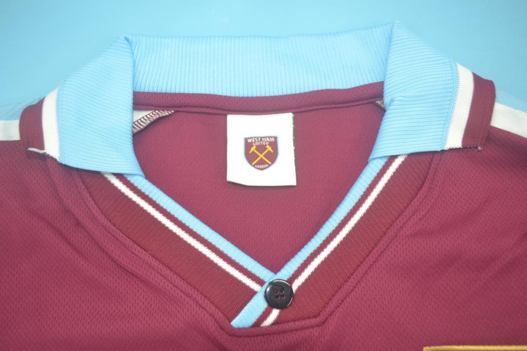Camiseta de local del West Ham United 1999/01