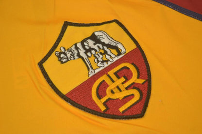 AS Roma 2001/02 UCL Long Sleeves Home Shirt