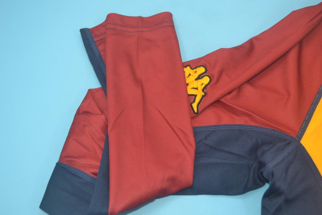 AS Roma 2001/02 UCL Long Sleeves Home Shirt