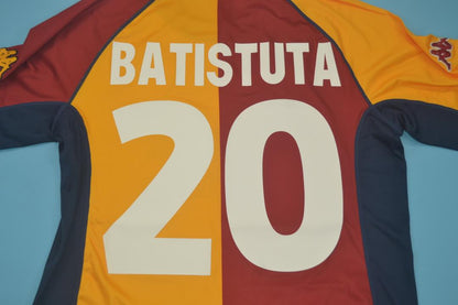AS Roma 2001/02 UCL Home Shirt