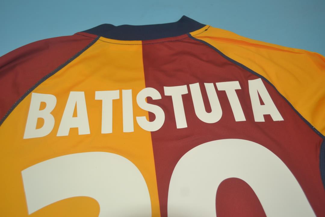 AS Roma 2001/02 UCL Home Shirt