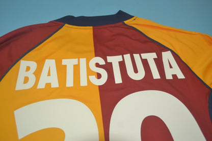 AS Roma 2001/02 UCL Home Shirt