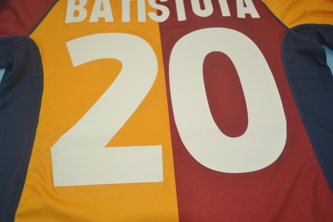 AS Roma 2001/02 UCL Home Shirt