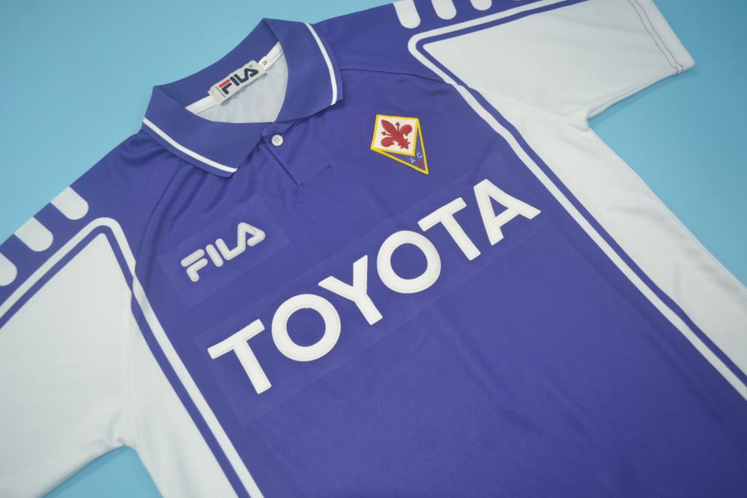 Camiseta local Fiorentina 1999/00
