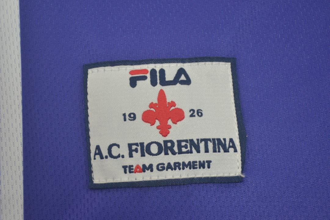 Camiseta local Fiorentina 1999/00