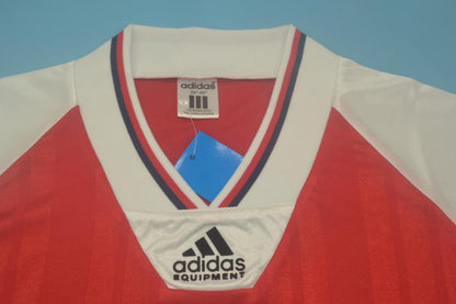 Maillot domicile Arsenal 1992-1994
