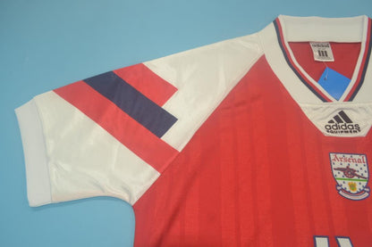 Maillot domicile Arsenal 1992-1994