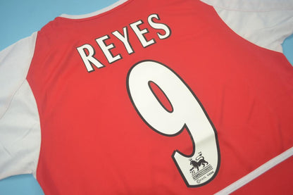 Camiseta de local del Arsenal 2002/04