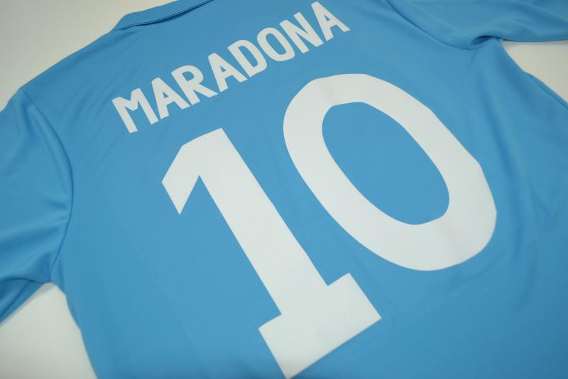 Maillot domicile Napoli 1987/88