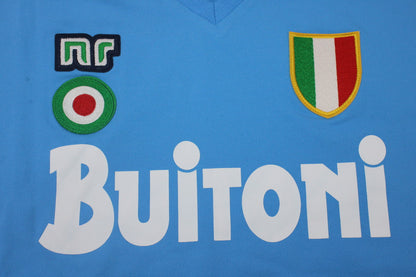 Maillot domicile à manches longues Napoli 1987/88