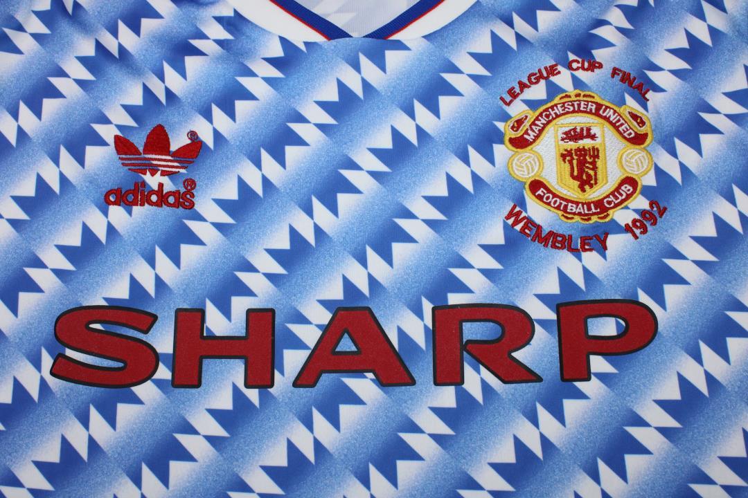 Maillot Extérieur Finale Coupe de la Ligue Manchester United 1990/92