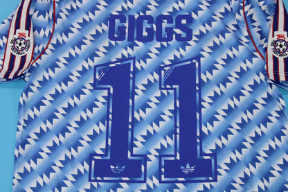 Maillot Extérieur Finale Coupe de la Ligue Manchester United 1990/92