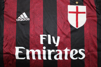 Camiseta local del AC Milan 2015/16