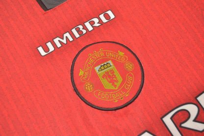 Camiseta local del Manchester United 1996-98
