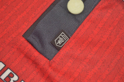Manchester United 1996/98 Long Sleeves Home Shirt