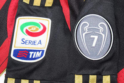 AC Milan 2013/14 Long Sleeves Home Shirt