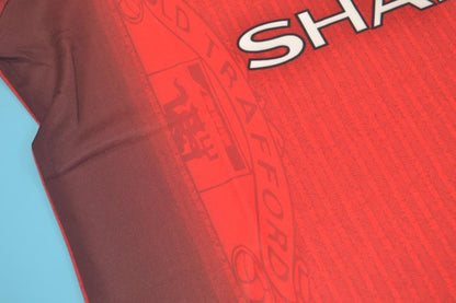 Manchester United 1996/98 Long Sleeves Home Shirt