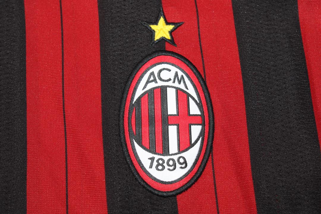 AC Milan 2013/14 Long Sleeves Home Shirt