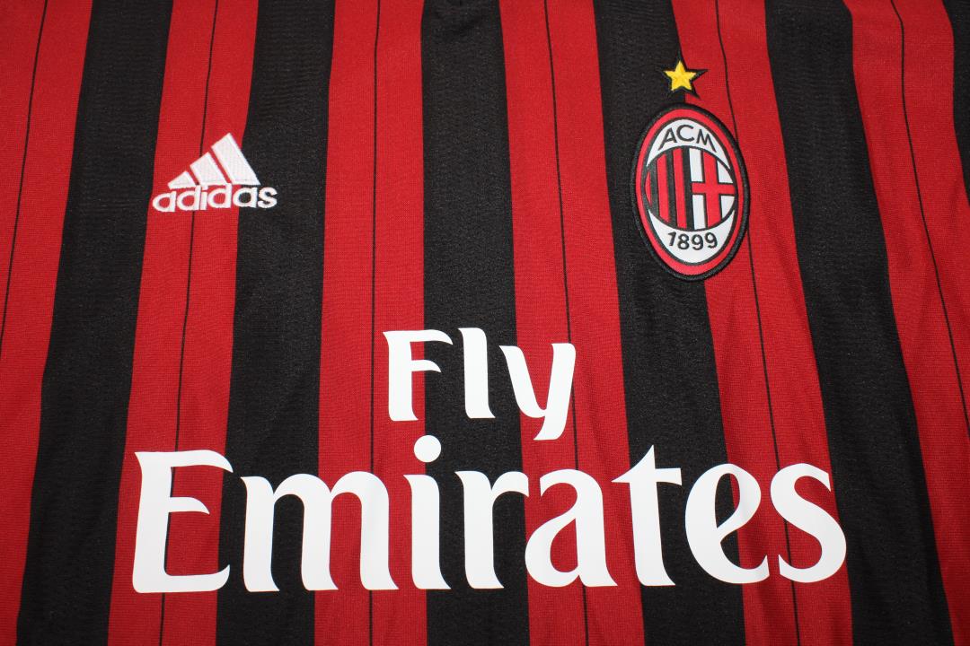 AC Milan 2013/14 Long Sleeves Home Shirt