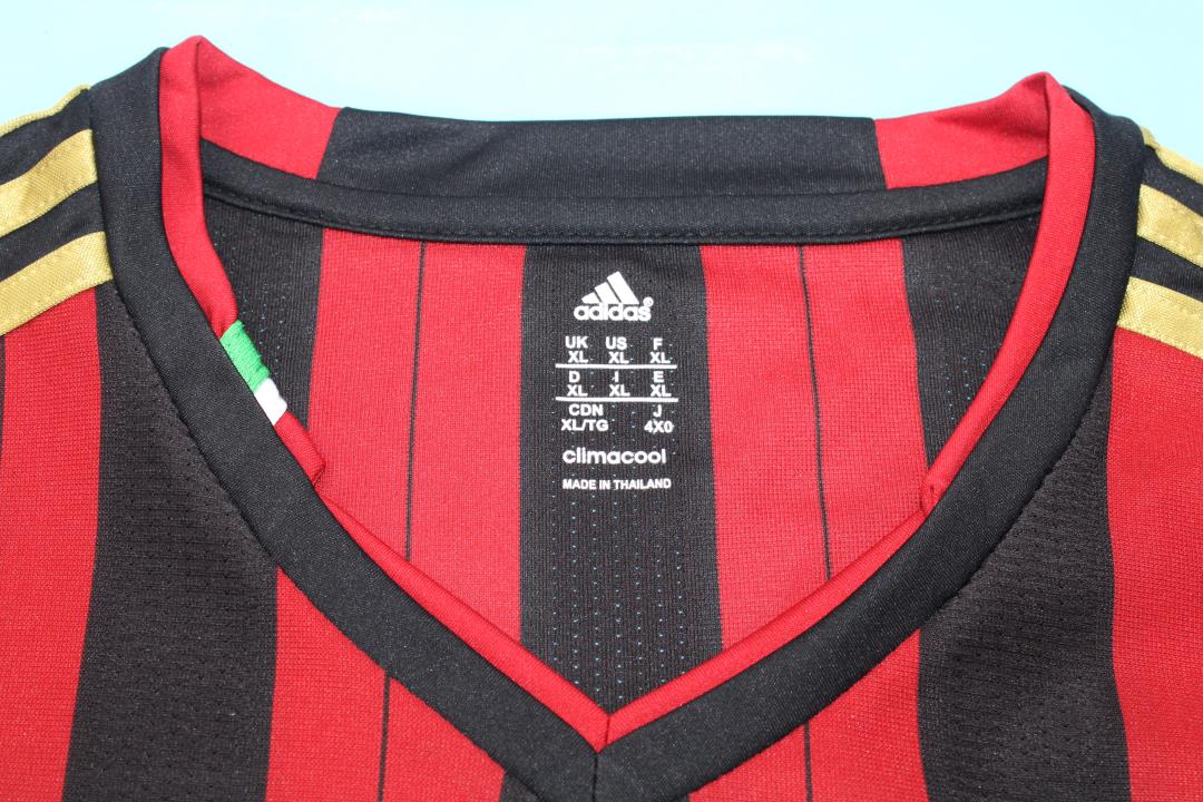 AC Milan 2013/14 Long Sleeves Home Shirt