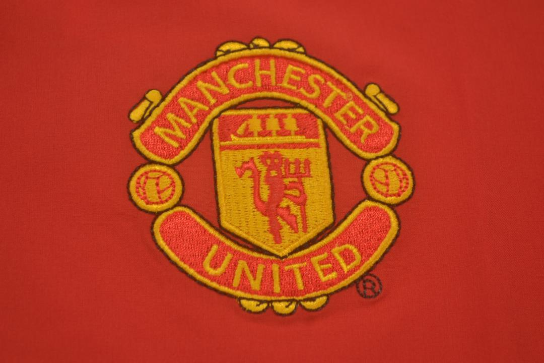 Camiseta de Local de Manga Larga Manchester United 2002/04