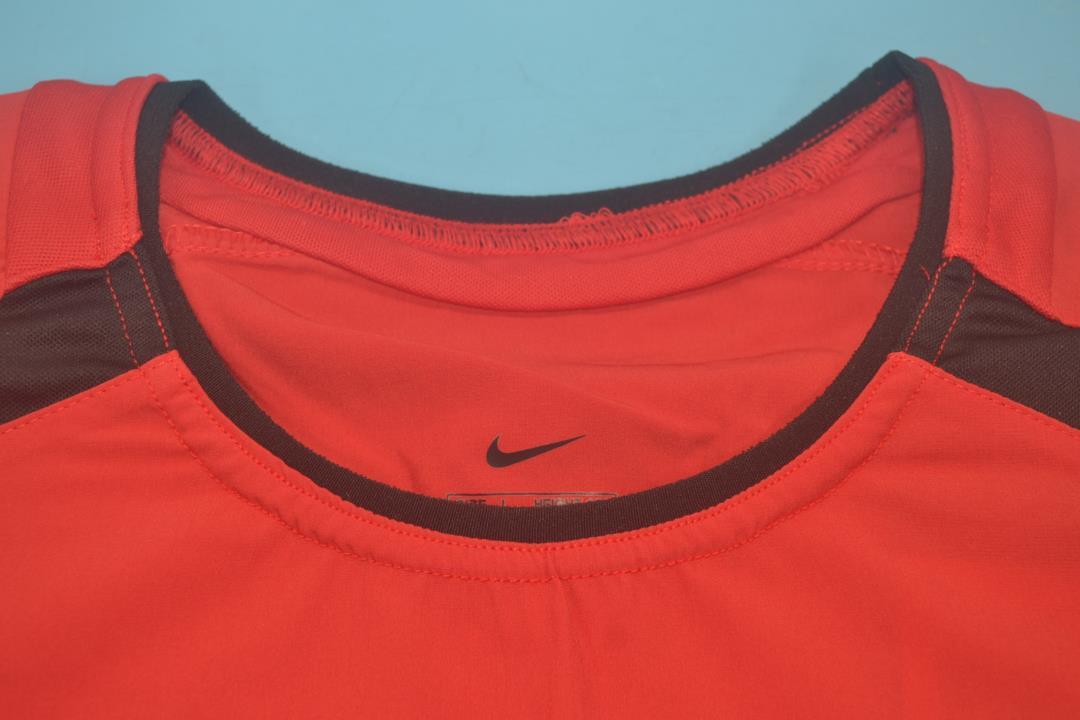 Camiseta de Local de Manga Larga Manchester United 2002/04