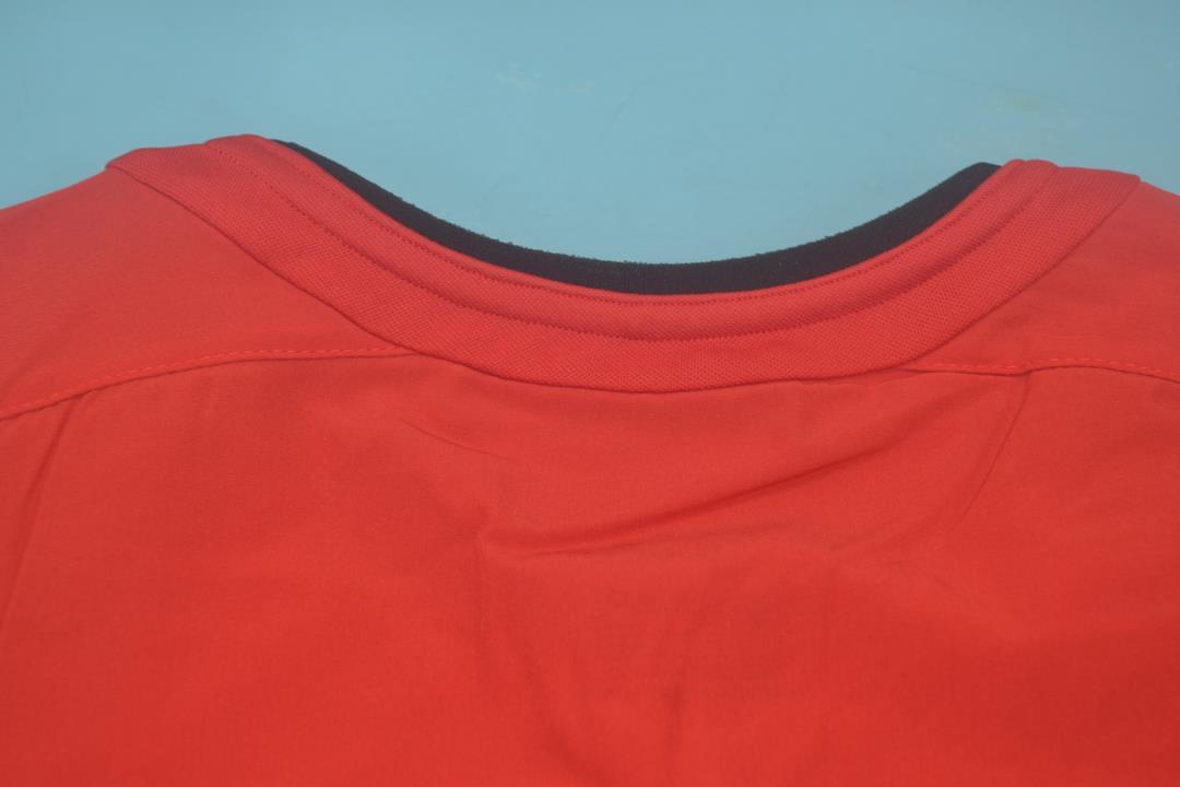 Camiseta de Local de Manga Larga Manchester United 2002/04