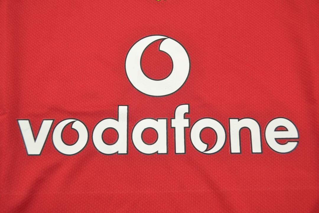 Manchester United 2004/06 Long Sleeves Home Shirt