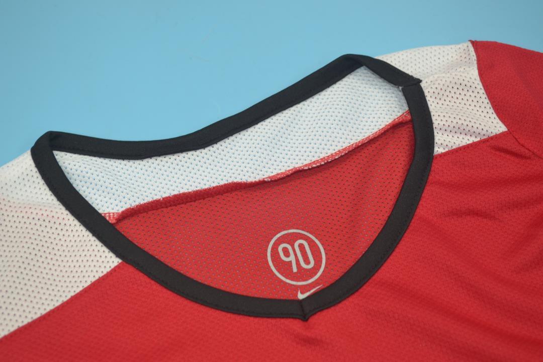 Manchester United 2004/06 Long Sleeves Home Shirt