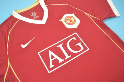 Camiseta de local del Manchester United 2006/07