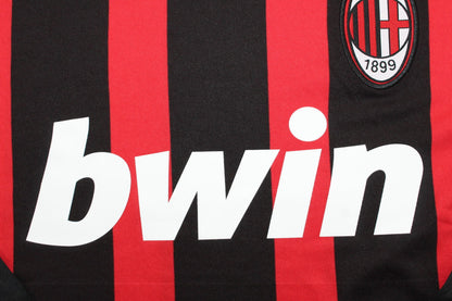 Maillot Domicile Manches Longues AC Milan 2008/09