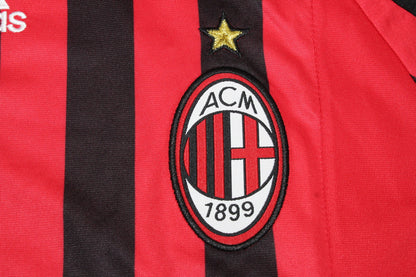 Camiseta de local de manga larga AC Milan 2007/08