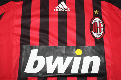Camiseta de local de manga larga AC Milan 2007/08