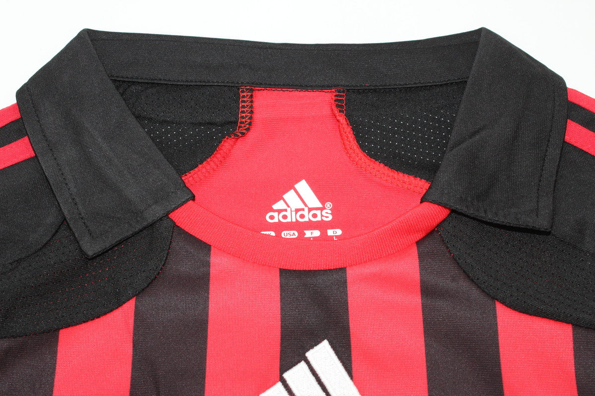Camiseta de local de manga larga AC Milan 2007/08