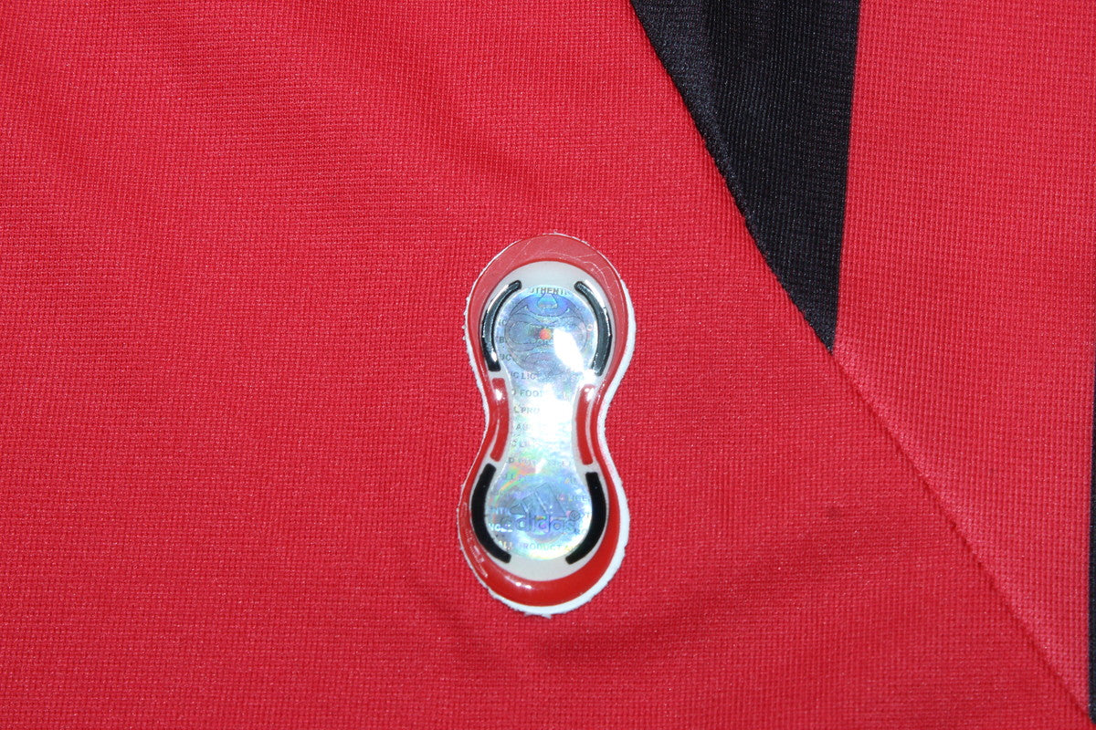 Camiseta de local de manga larga AC Milan 2007/08