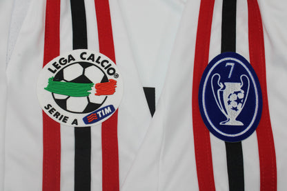 Camiseta de visitante AC Milan 2007/08