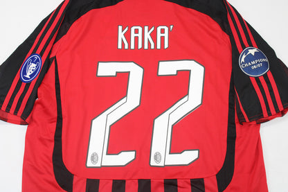 Camiseta local AC Milan 2007/08