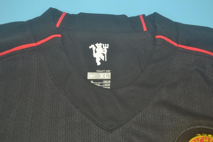 Manchester United 2007/08 Long Sleeves Away Shirt