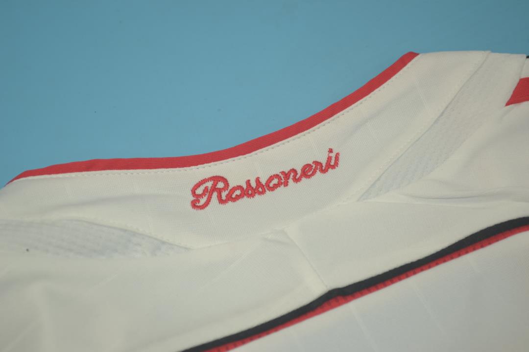 Camiseta de la segunda equipación del AC Milan 2006/07 para la final de la Liga de Campeones, manga larga