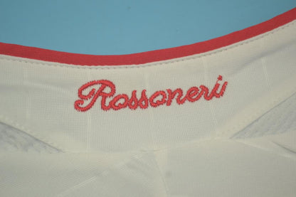 Camiseta de la segunda equipación del AC Milan 2006/07 para la final de la Liga de Campeones, manga larga