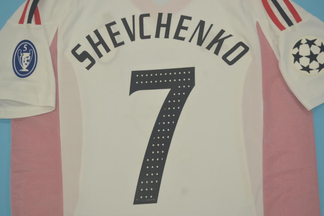AC Milan 2002/03 UCL Final Away Shirt