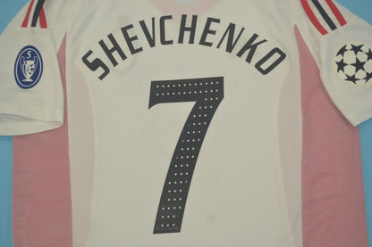 AC Milan 2002/03 UCL Final Away Shirt